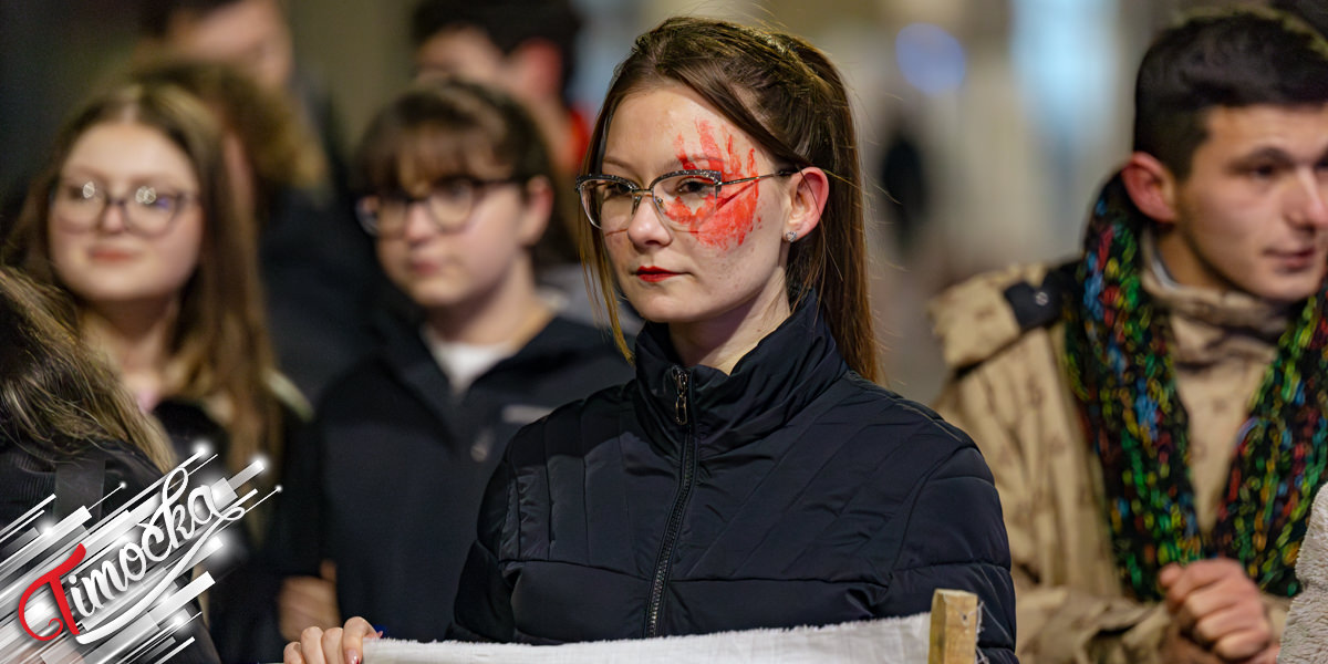 Одржан још један протест „Кад млади зову нема изговора” у Зајечару