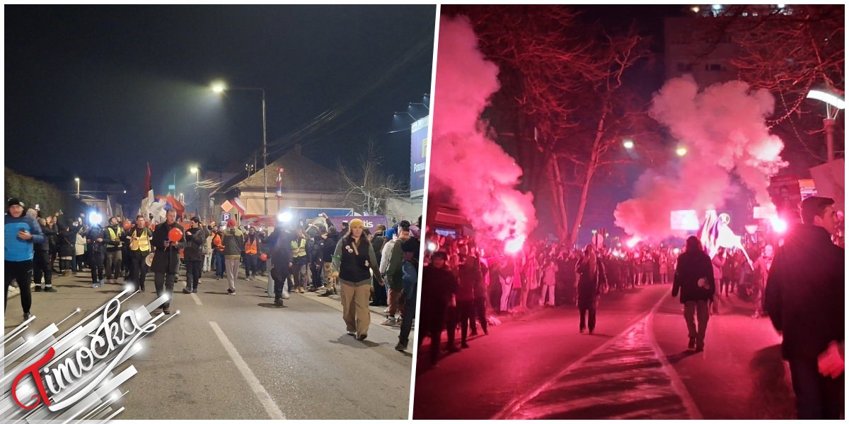 У Зајечар стигли студенти