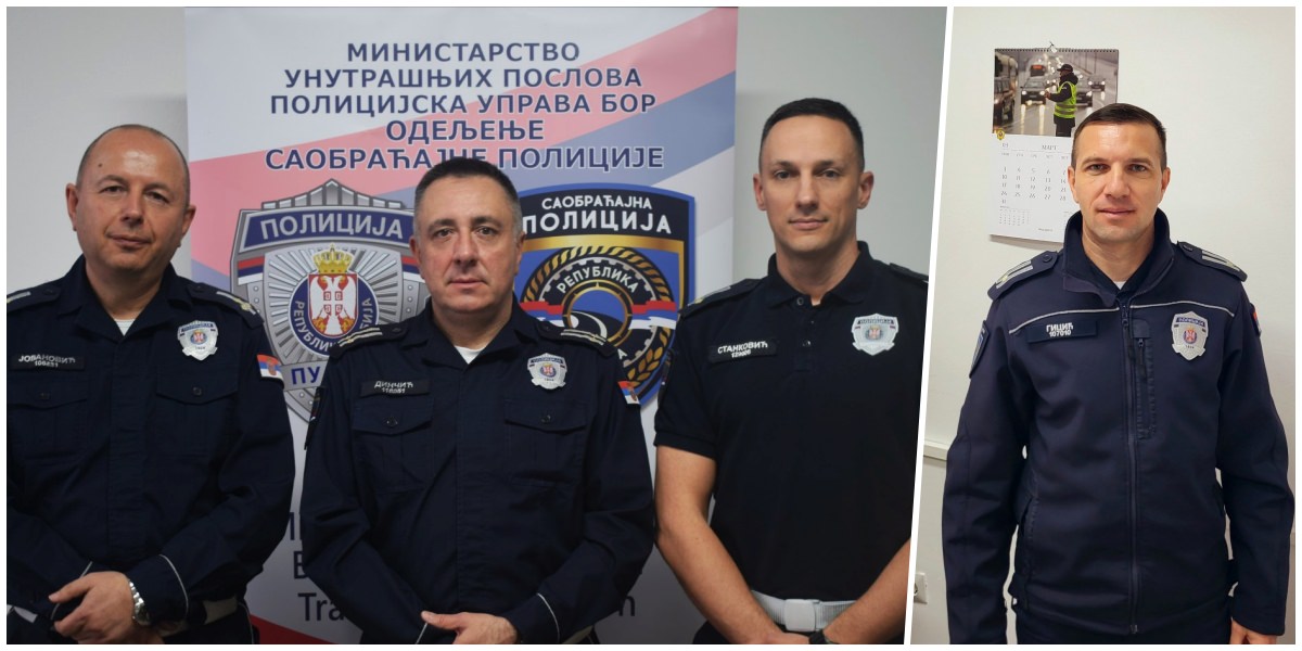 Херојски чин полицајаца из Бора и Неготина: Спасили људе из запаљеног возила Херојски чин полицајаца из Бора и Неготина: Спасили људе из запаљеног возила