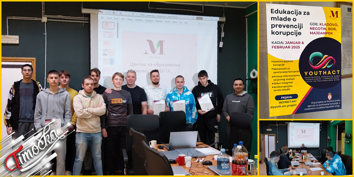 Одржане обуке у оквиру пројекта „Спречавање корупције кроз оснаживање и умрежавање младих на регионалном нивоу”