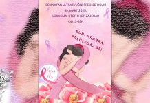 Бесплатан ултразвучни преглед дојки у Зајечару – Брини о здрављу, прегледај се! Удружење „Жена уз жену” – Бесплатан ултразвучни преглед дојки у Зајечару