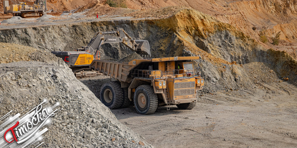 Рударски басен, машине