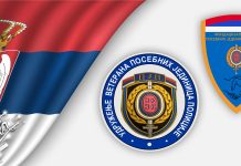 Обележавање годишњице погибије Радована Главинића у Бољевцу 3. априла Удружење и Фондација ветерана посебних јединица полиције