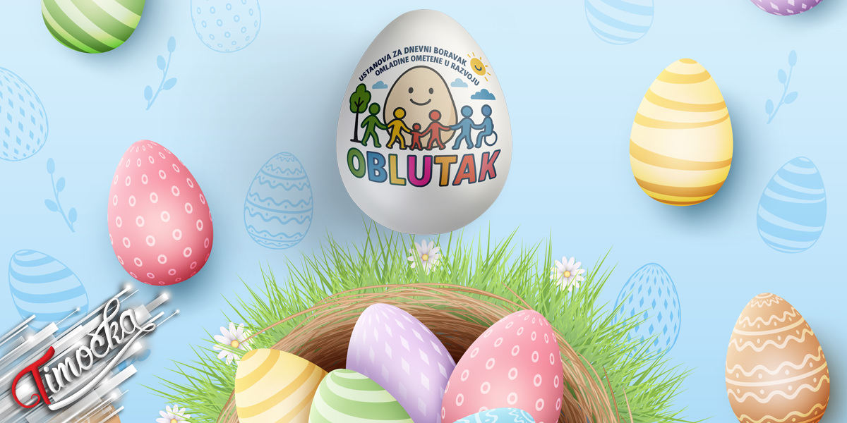 Установа за дневни боравак деце и омладине ометене у развоју „Облутак” – Ускрс