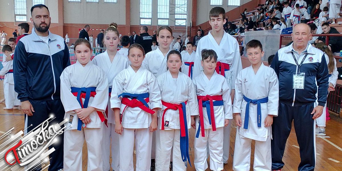 Одржан „Темнић Куп” у Варварину: Осам медаља за Градски карате клуб „Зајечар”
