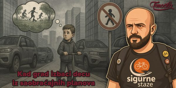 „Сигурне стазе”: Кад град избаци децу из саобраћајних планова