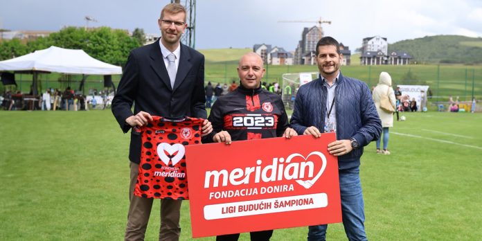 Увек ту за будуће шампионе: Меридиан фондација опремила клубове на завршном турниру Лиге будућих шампиона