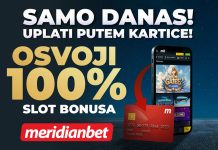 САМО ДАНАС – ОСВОЈИ 100% БОНУСА НА УПЛАТУ ДЕПОЗИТА Само данас – освоји 100% бонуса на уплату депозита