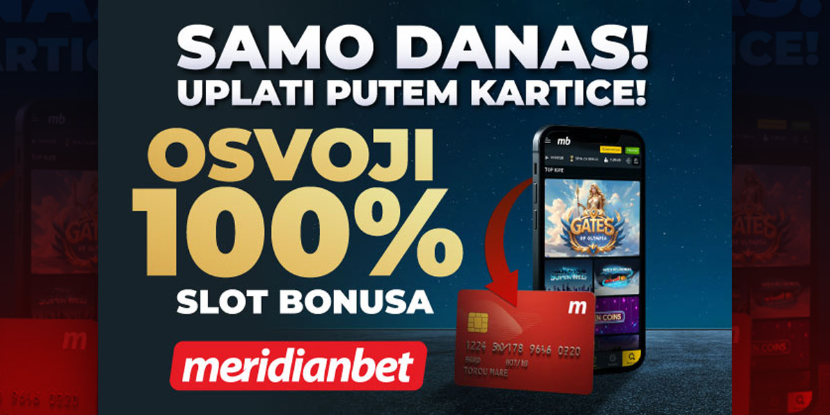 Само данас – освоји 100% бонуса на уплату депозита