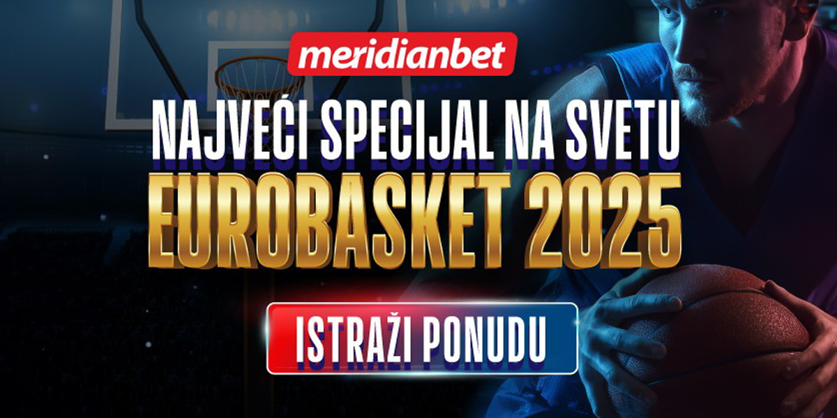 Еуробаскет 2025: Србија највећи фаворит – квота бустована на 2.95! Еуробаскет 2025: Србија највећи фаворит – квота бустована на 2.95!