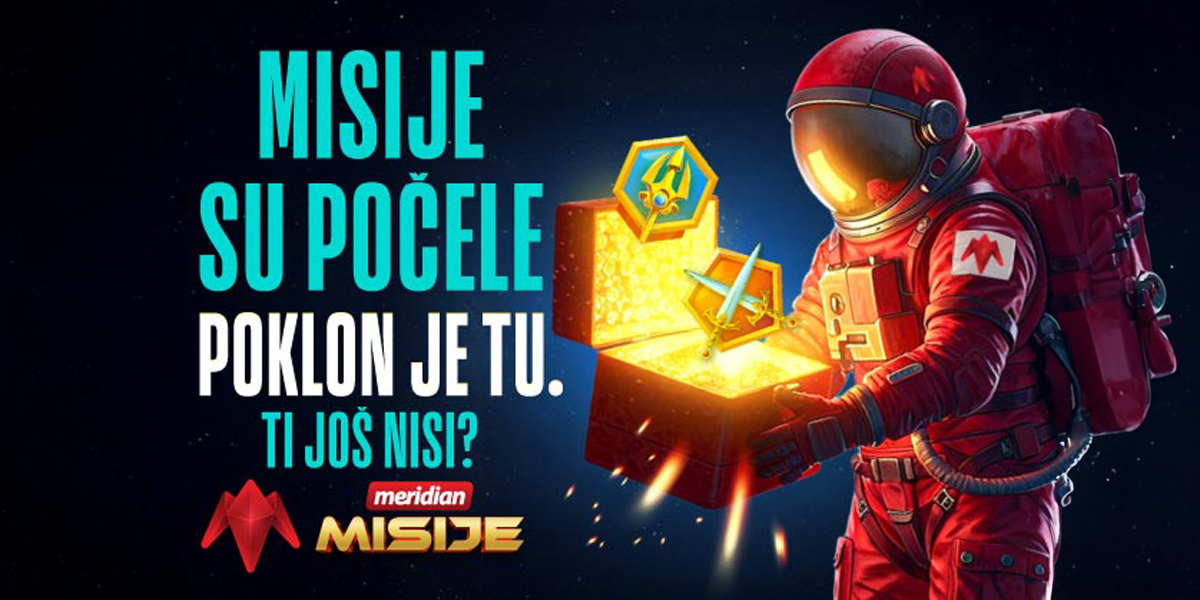 Не мораш ни да кренеш да би почео да добијаш – Меридиан мисије доносе поене већ на старту!