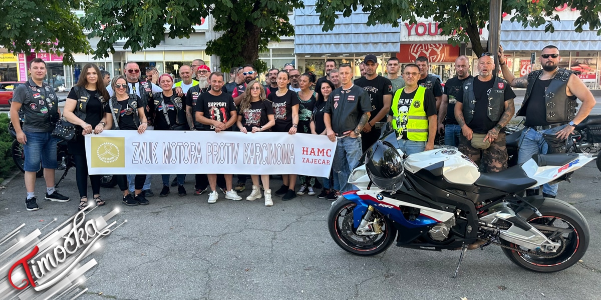 Одржана хуманитарна вожња моторима „Звук мотора против карцинома”