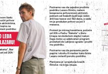Протест подршке „Чувамо леђа нашем Лазару” у Бору 22. августа Протест подршке „Чувамо леђа нашем Лазару” у Бору 22. августа