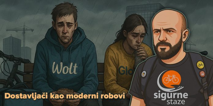 „Сигурне стазе”: Достављачи као модерни робови „Сигурне стазе”: Достављачи као модерни робови