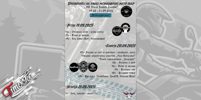 Други Међународни мото скуп „МК Дивље Сокаче Зајечар” предстојећег викенда
