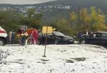 Ланчани судар на путу Зајечар–Параћин, неколико особа повређено Ланчани судар на путу Зајечар–Параћин, неколико особа повређено