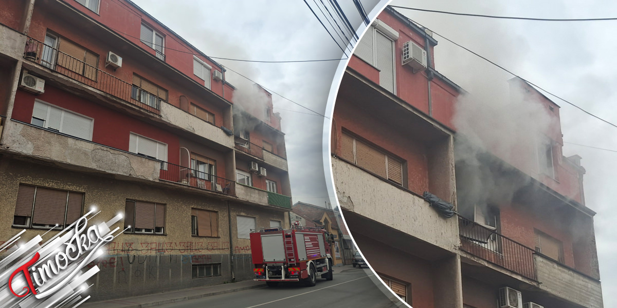 Пожар избио у стану у Зајечару, нема повређених Пожар избио у стану у Зајечару, нема повређених