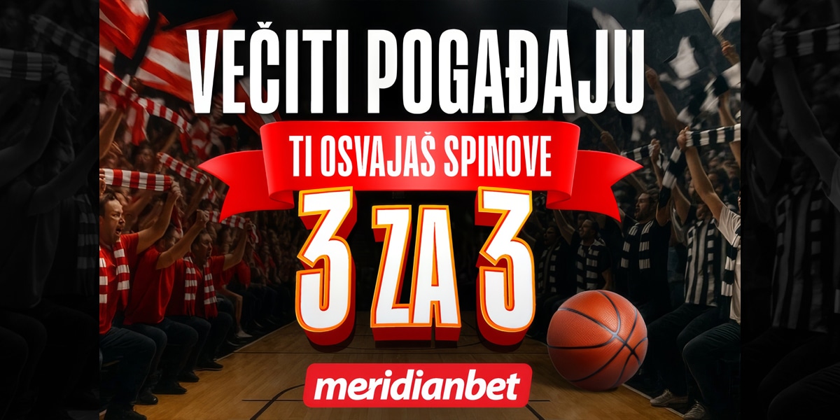 Вечити на паркету, ти на добитку &ndash; свака тројка доноси спинове!