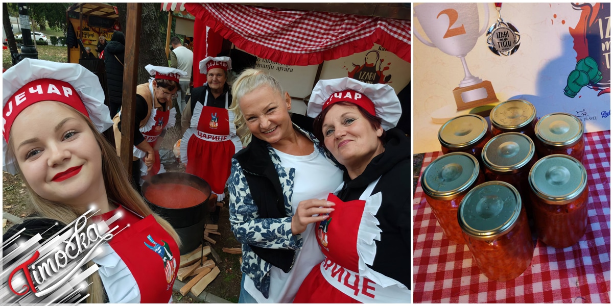 Зајечар освојио друго место за ајвар на гастро такмичења „Изађи ми на теглу” у Београду Зајечар освојио друго место за ајвар на гастро такмичења „Изађи ми на теглу” у Београду