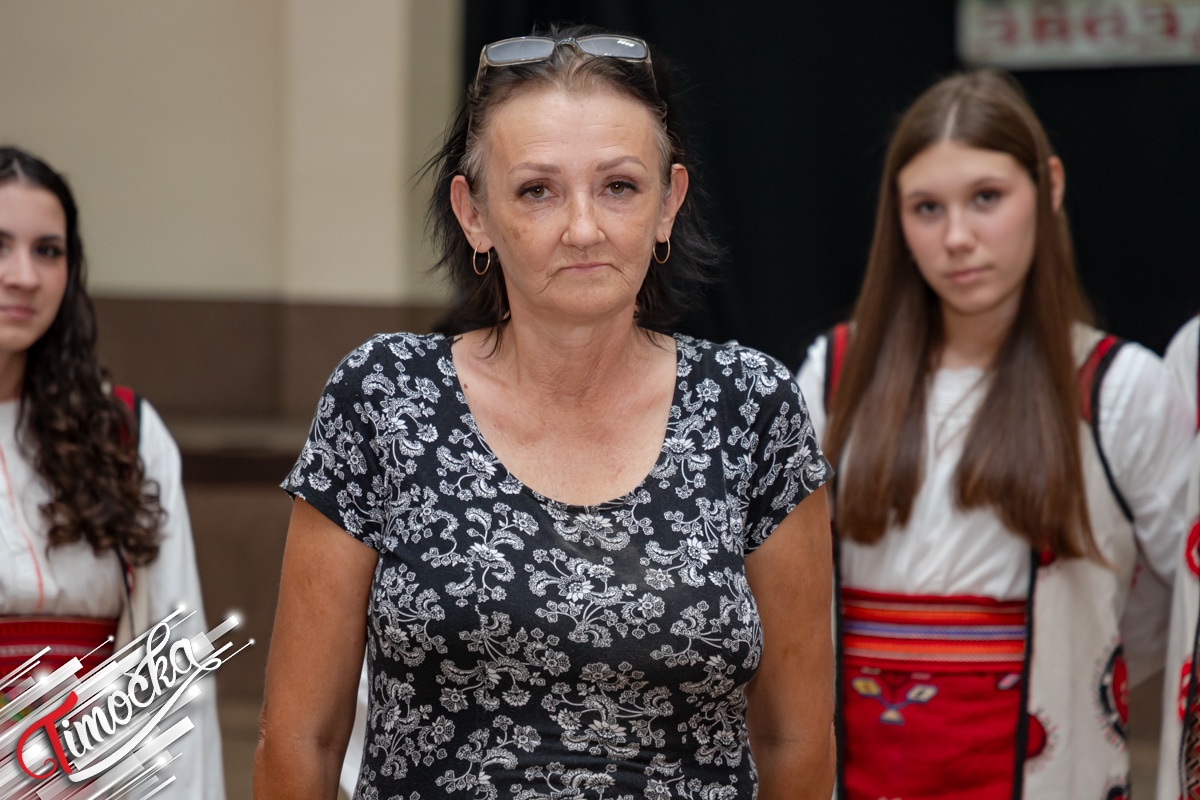 Драгана Манић – председница, КУД „Божур” Звездан