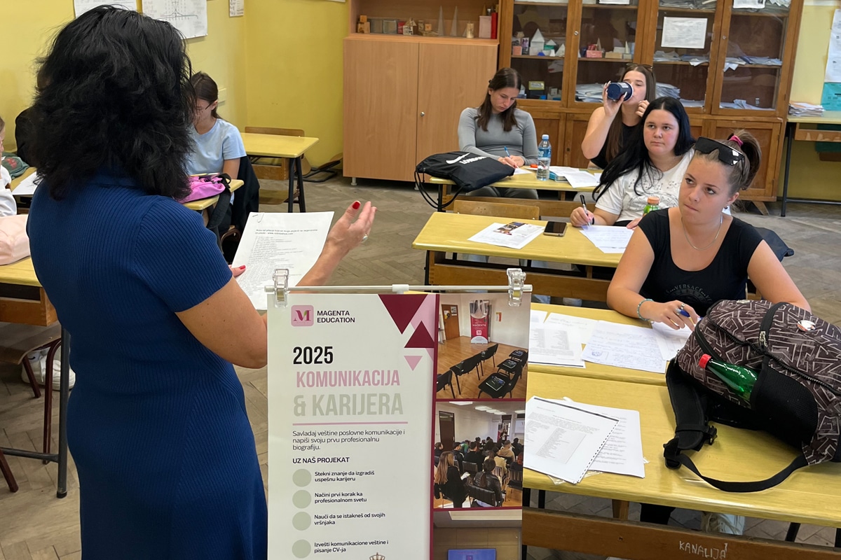 Корак ка будућности – обука о комуникацији и каријерном развоју за младе из Неготина
