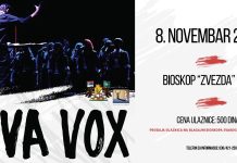 Наступ састава „Viva Vox” у Бору 8. новембра Наступ састава „Viva Vox” у Бору 8. новембра