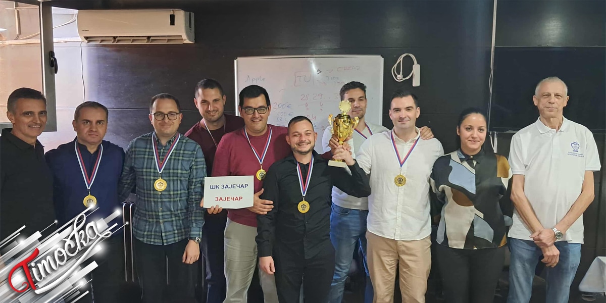 Шахисти из Зајечара обезбедили пласман у Другу лигу Србије Шахисти из Зајечара обезбедили пласман у Другу лигу Србије