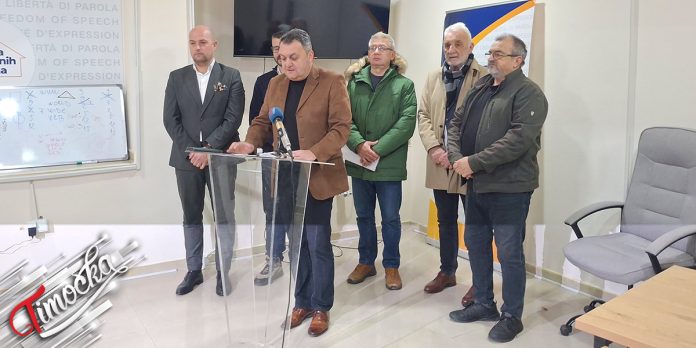 Kolacija Promena u koju verujemo konferencija za medije