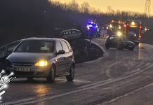 Ланчани судар на путу Зајечар–Бор: Више возила оштећено, повређени збринути у болници Ланчани судар на путу Зајечар–Бор: Више возила оштећено, повређени збринути у болници