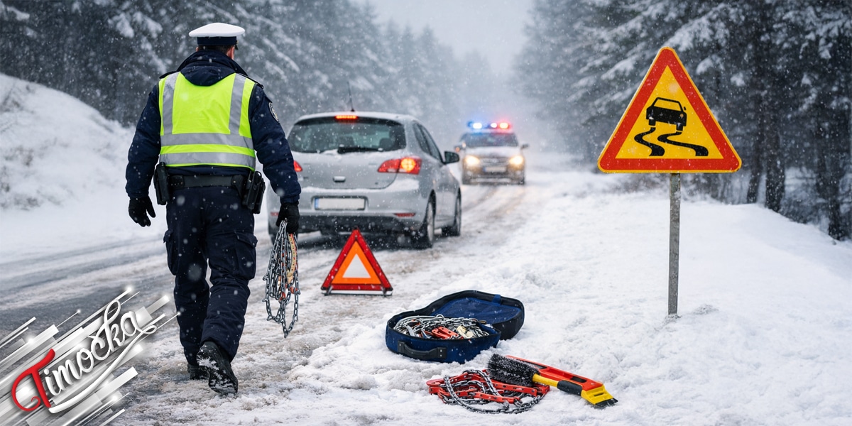 Полиција – Коришћење зимске опреме на саобраћајним возилима