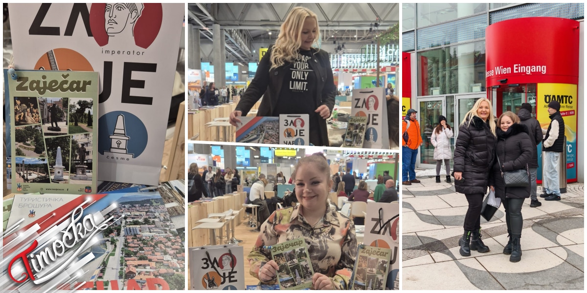 Туристичка организација града Зајечара представила понуду града на Међународном сајму туризма у Бечу Туристичка организација града Зајечара представила понуду града на Међународном сајму туризма у Бечу