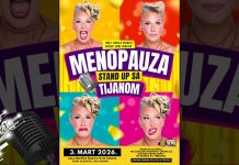 „Менопауза” са Тијаном Дапчевић 3. марта у Бору „Менопауза” са Тијаном Дапчевић 3. марта у Бору