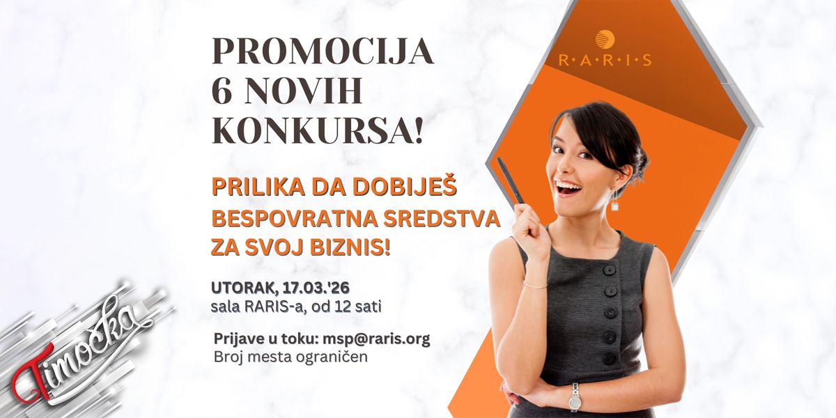 РАРИС у Зајечару промовише шест нових конкурса за подршку пословању
