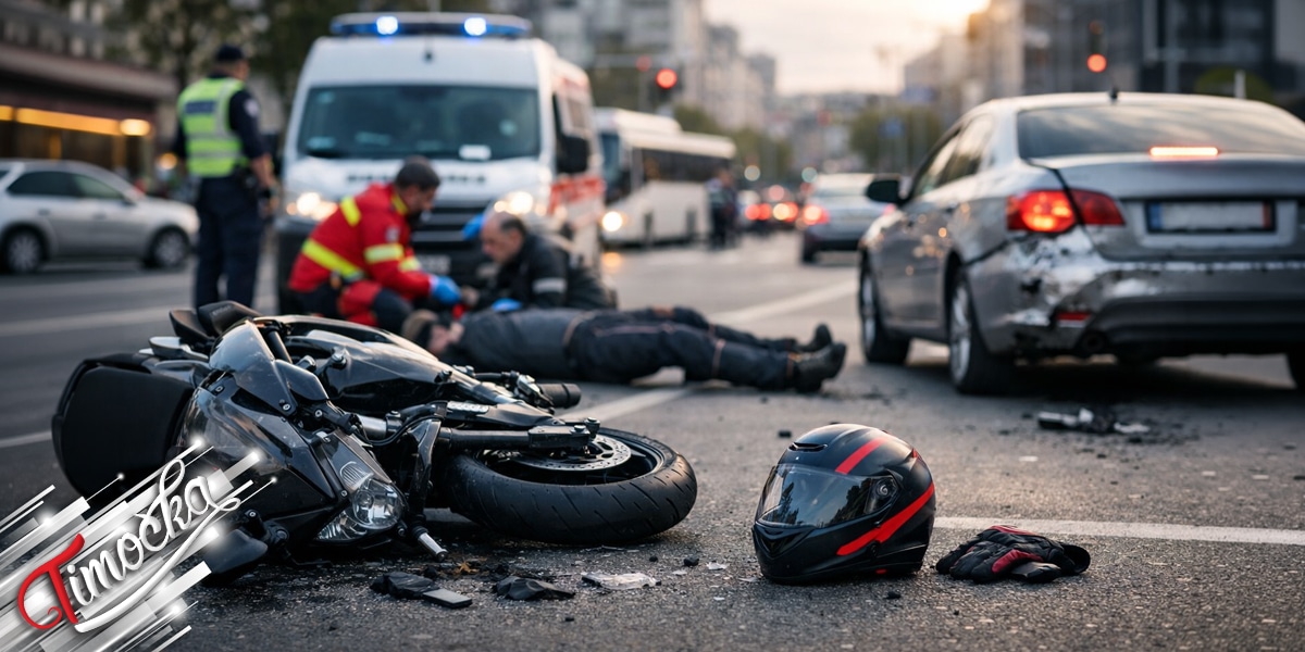 Саобраћајна незгода (мотоцикл)
