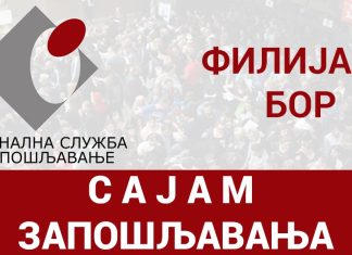 Сајмови запошљавања и професионалне оријентације у Бору 21. и 22. априла НСЗ – Сајам запошљавања – Бор