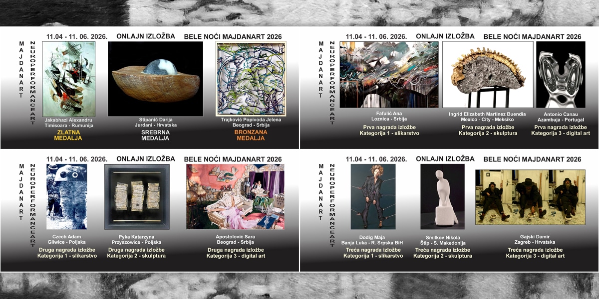 Отворена онлајн изложба &bdquo;Беле ноћи II &ndash; МајданАрт 2026&rdquo;