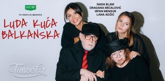 Хит комедија „Луда кућа балканска” 23. априла на сцени Центра за културу у Зајечару Представа „Луда кућа балканска”
