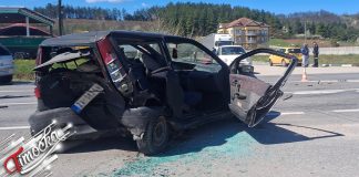 Саобраћајна незгода код Грљана: Две особе повређене у судару два аутомобила Саобраћајна незгода код Грљана: Две особе повређене у судару два аутомобила