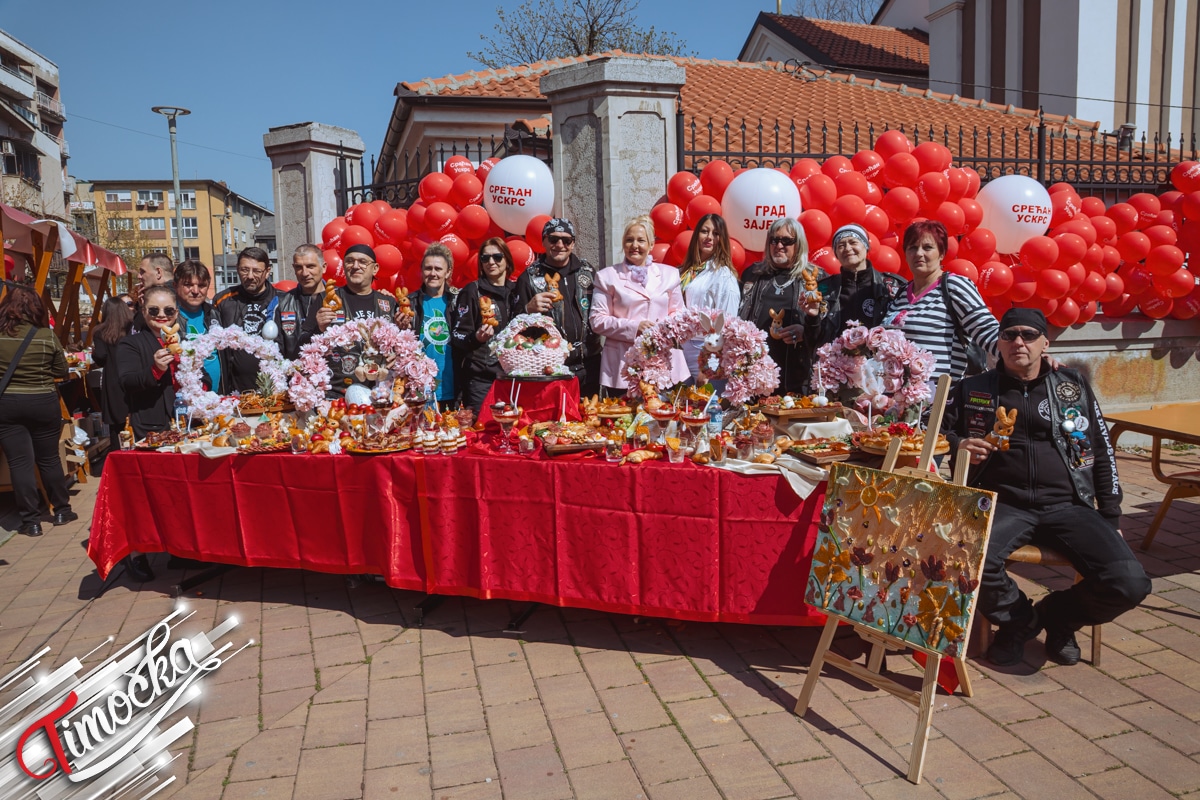 „Улица Васкршње радости” окупила Зајечарце: Дан испуњен традицијом, дечјим осмесима и богатим програмом