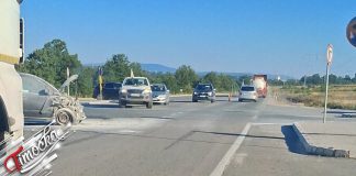 Једна особа повређена у судару код скретања за Метовницу Једна особа повређена у судару код скретања за Метовницу