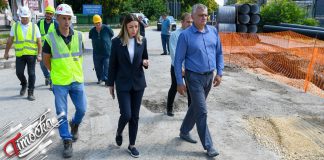 Министарка Месаровић обишла радове на реконструкцији Железничке улице у Зајечару Министарка Месаровић обишла радове на реконструкцији Железничке улице у Зајечару