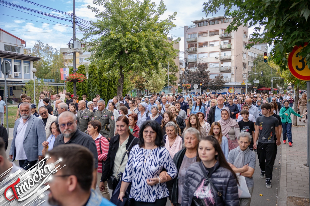 Мала Госпојина свечано обележена у Зајечару литургијом и литијом
