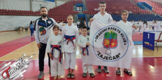 Пет медаља за каратисте ГКК „Зајечар” на 44. „Купу бакра” у Бору Пет медаља за каратисте ГКК „Зајечар” на 44. „Купу бакра” у Бору